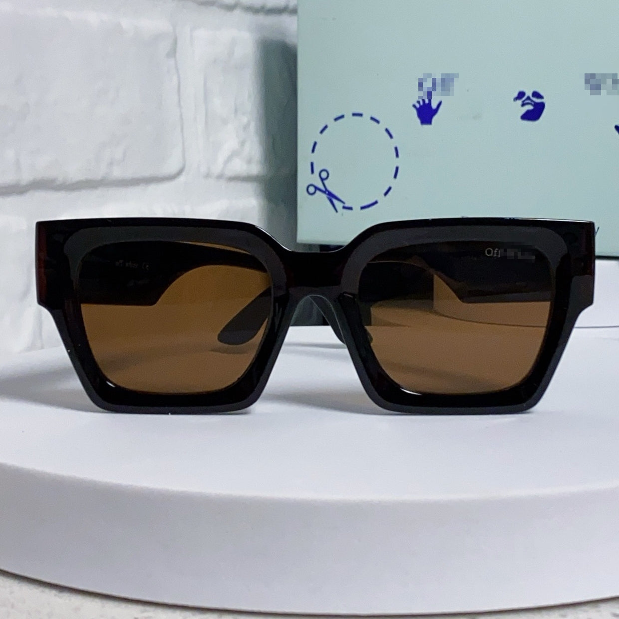 Off-White Arrow logo sunglasses#005