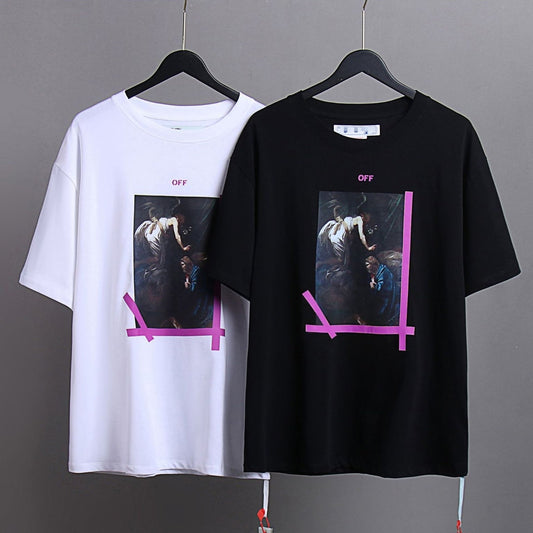Off-White Arrow Logo Cotton T-shirt#70
