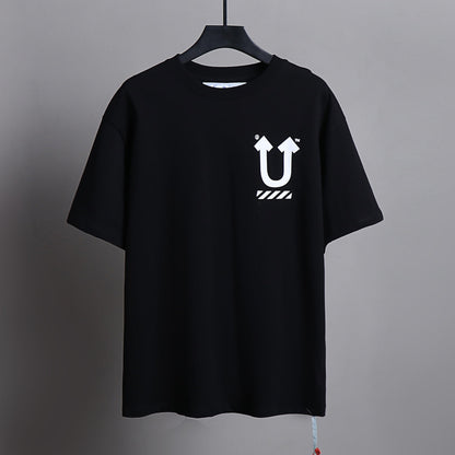 Off-White Arrow Logo Cotton T-shirt#30
