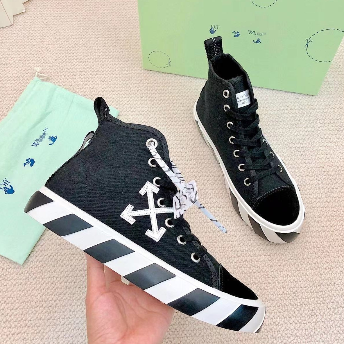 Off-White high-top sneakers#48