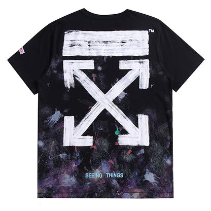 Off-White Arrow Logo Cotton T-shirt
