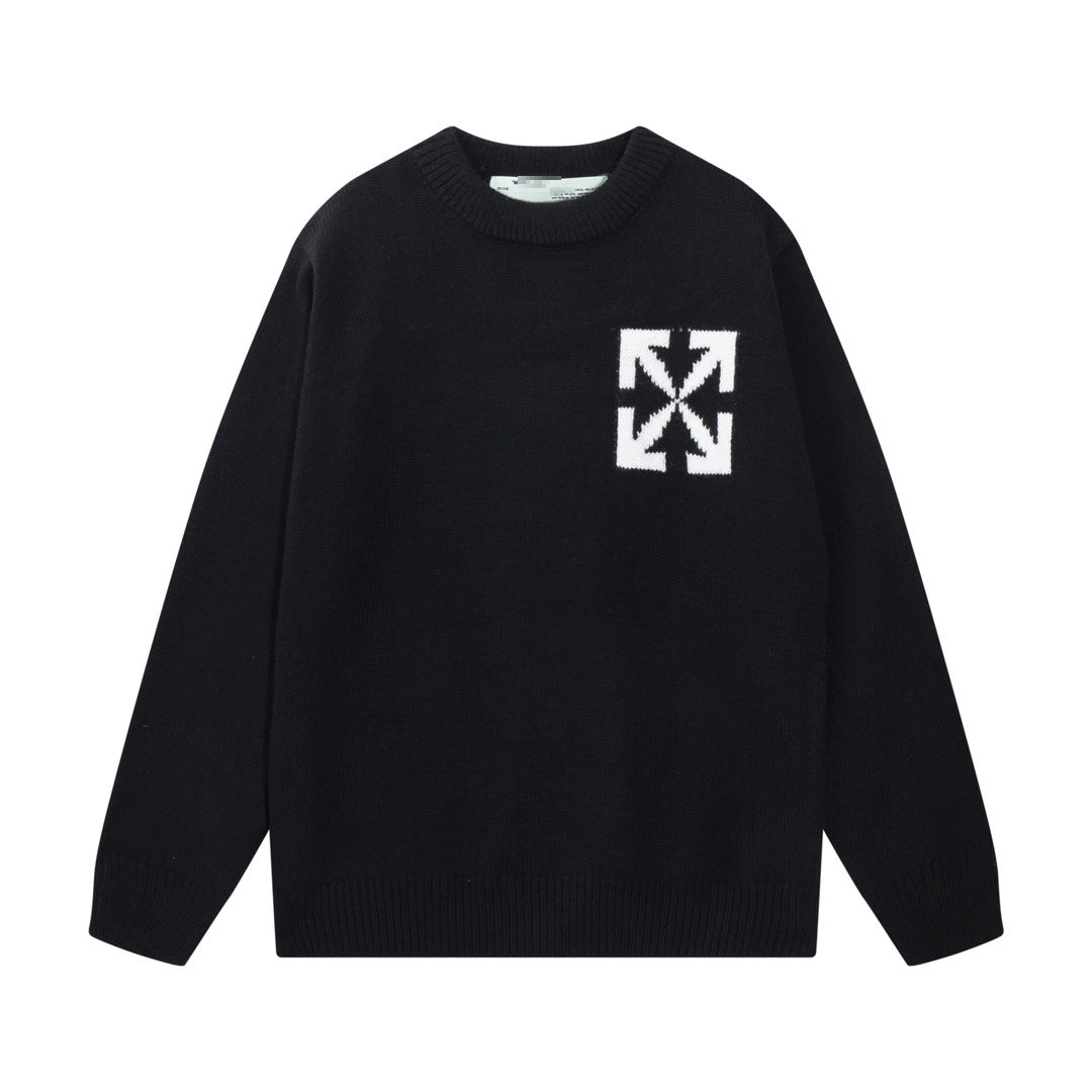 Off-White Intarsia Knit Sweater#4