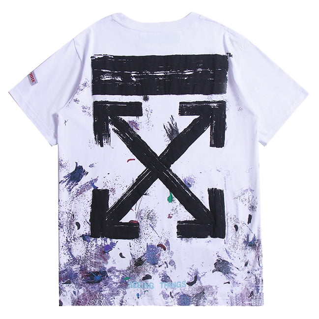 Off-White Arrow Logo Cotton T-shirt