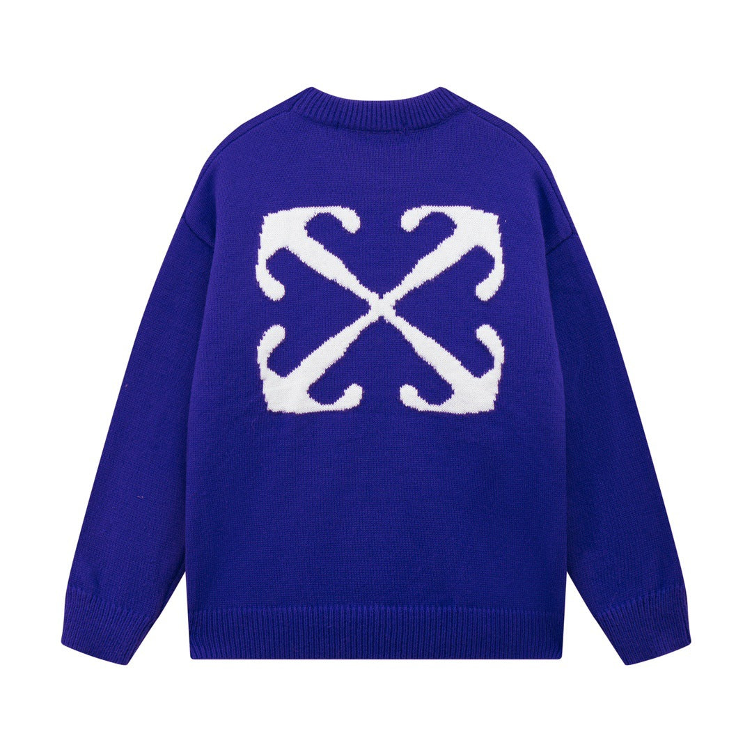 Off-White Intarsia Knit Sweater#5