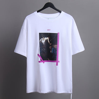 Off-White Arrow Logo Cotton T-shirt#70