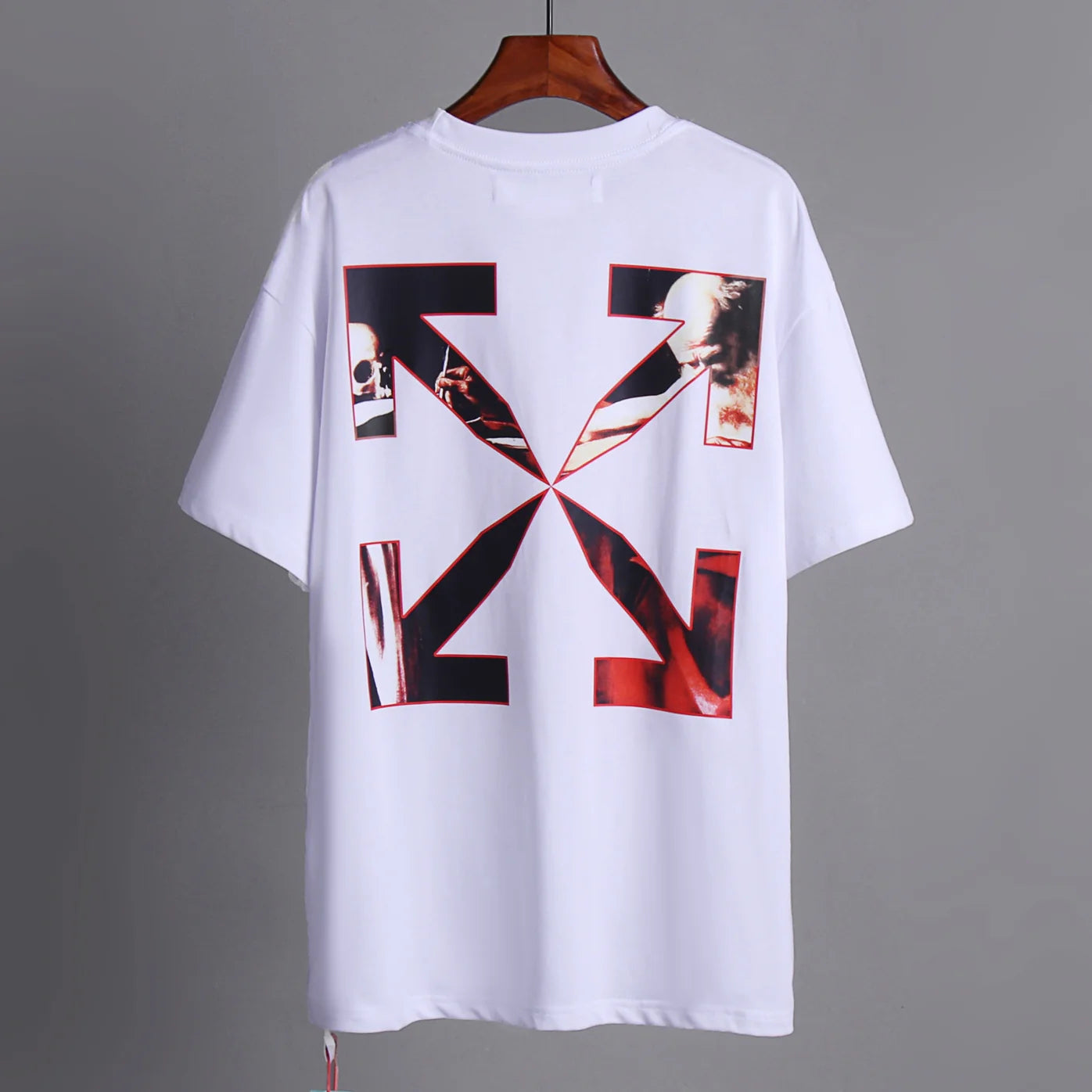 Off-White Arrow Logo Cotton T-shirt-1020