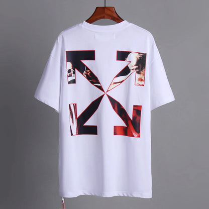 Off-White Arrow Logo Cotton T-shirt-1020