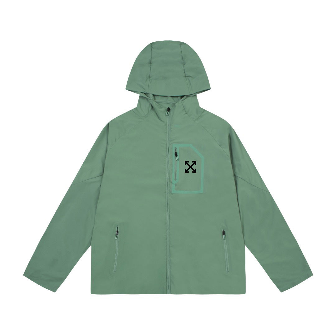 Off-White Outdoor sports sun protection clothing