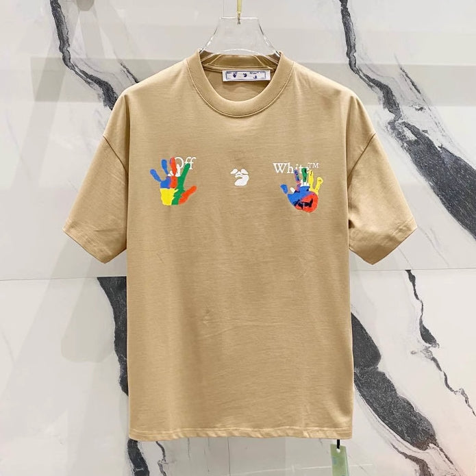 Off-White Arrow Logo Cotton T-shirt#1002