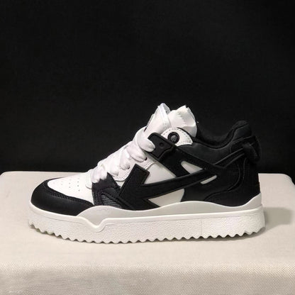 Off-White Arrow Logo Leather Sneakers #40
