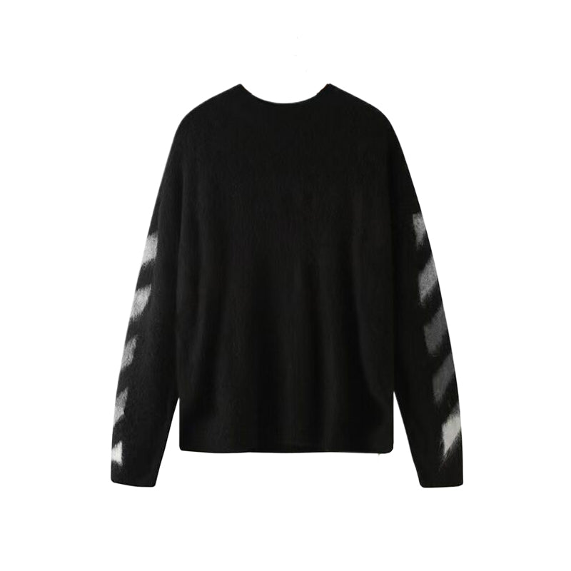 Off-White Intarsia Knit Sweater#1