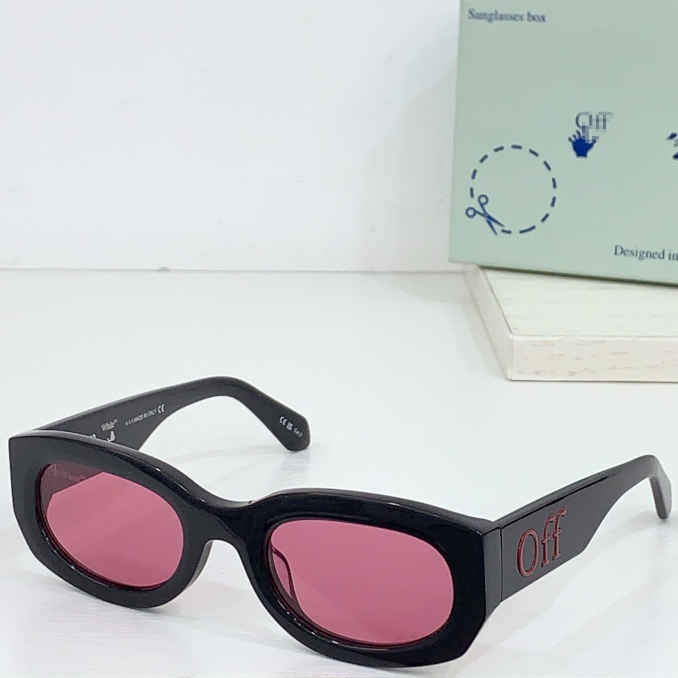 Off-White Arrow logo sunglasses#14E