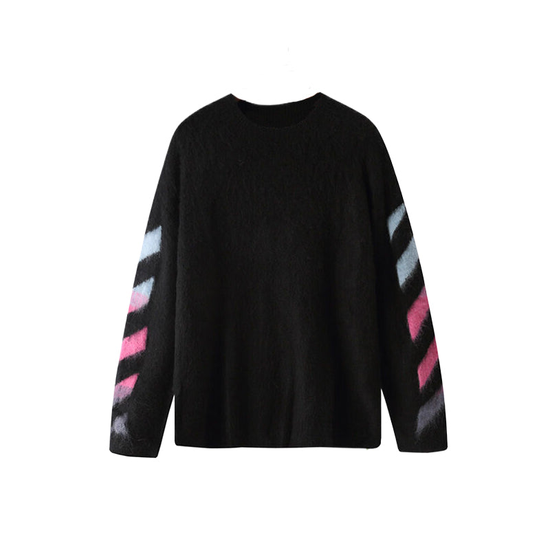 Off-White Intarsia Knit Sweater#1