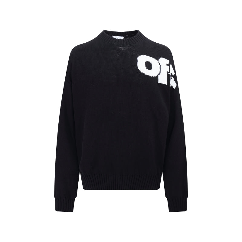 Off-White Intarsia Knit Sweater#8
