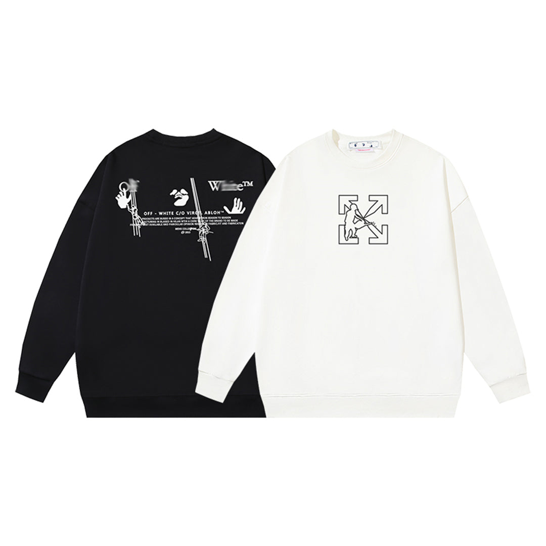 Off-White Arrow logo sports sweatshirt#114