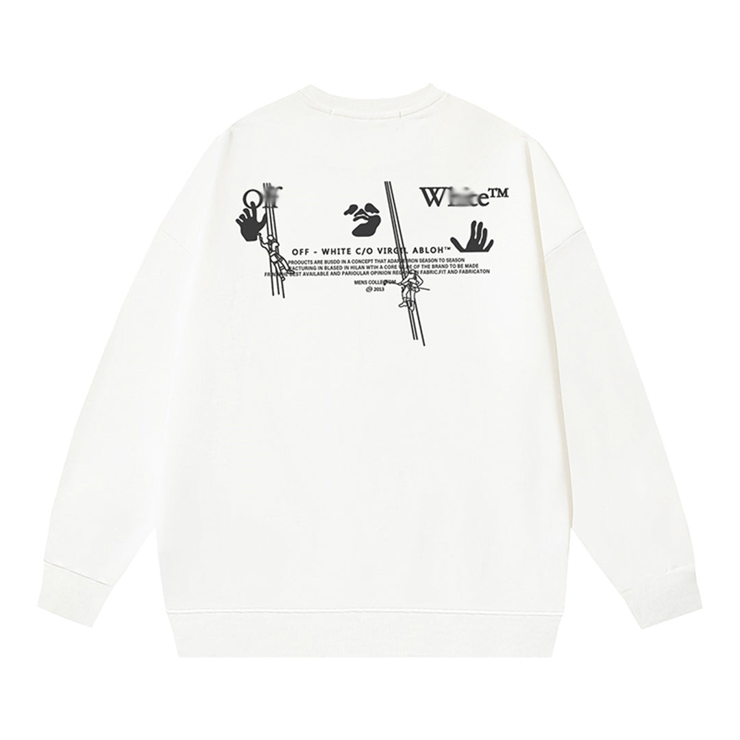 Off-White Arrow logo sports sweatshirt#114