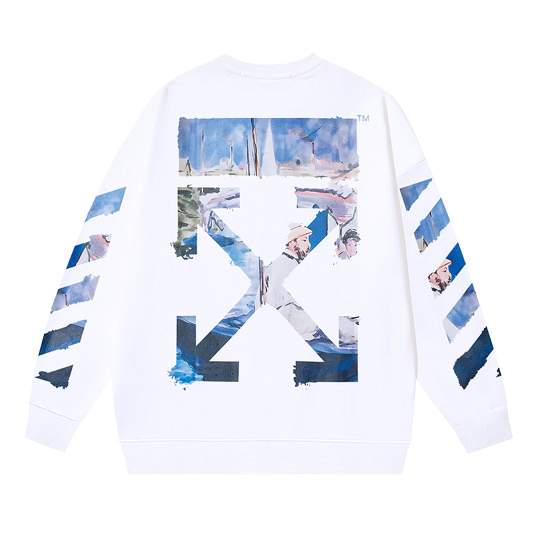 Off-White Arrow logo sports sweatshirt#1