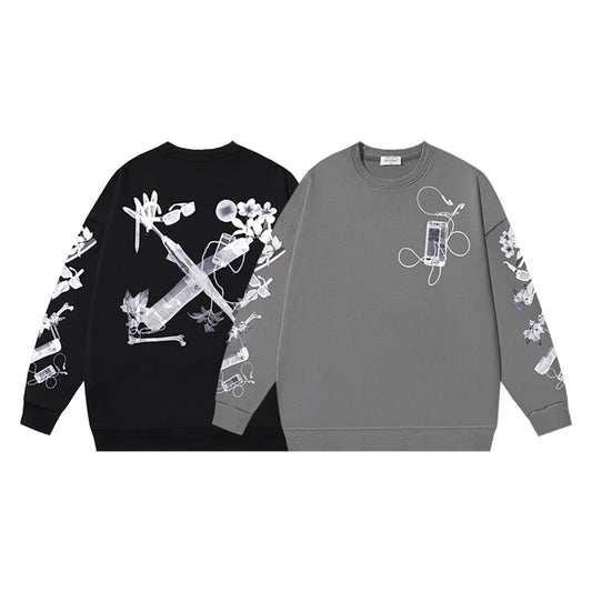 Off-White Arrow logo sports sweatshirt#1028