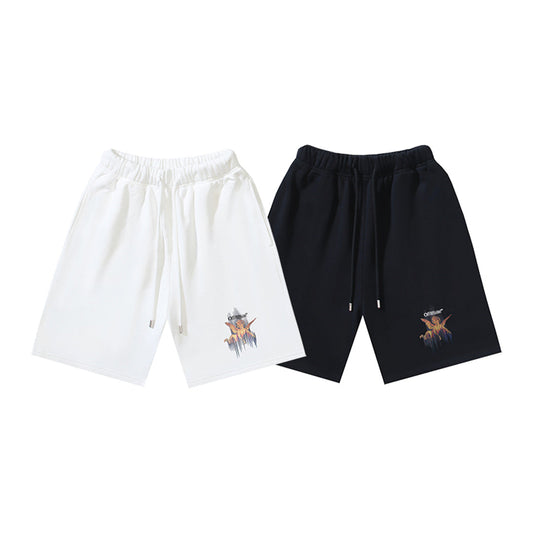 Off-White arrow print shorts#23