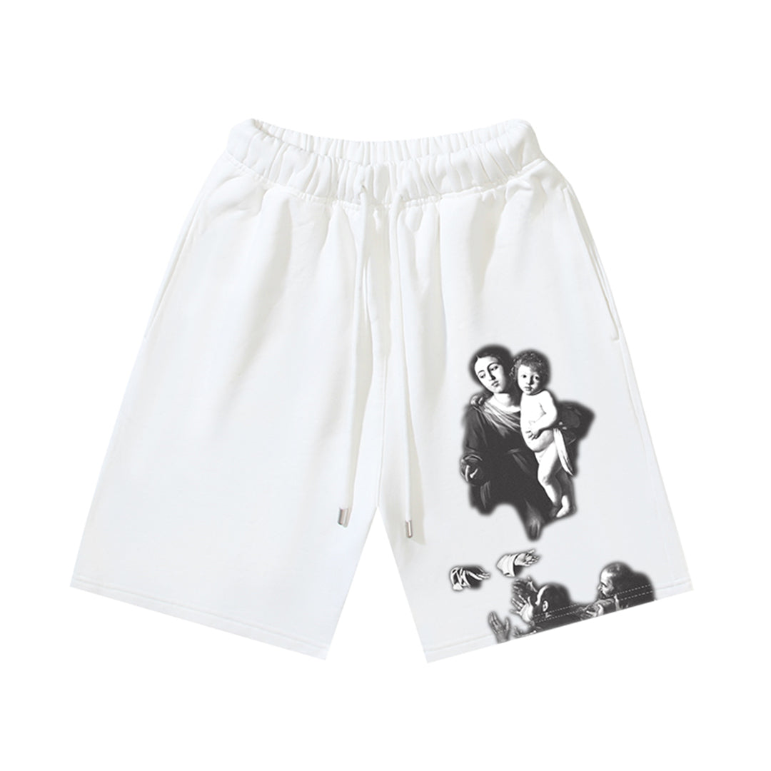 Off-White arrow print shorts#24