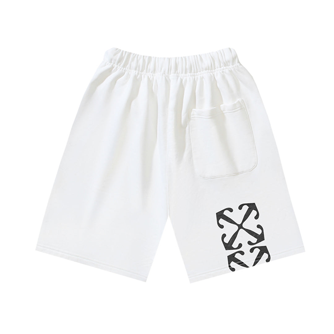Off-White arrow print shorts#24