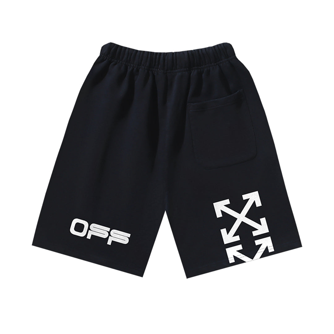 Off-White arrow print shorts#15