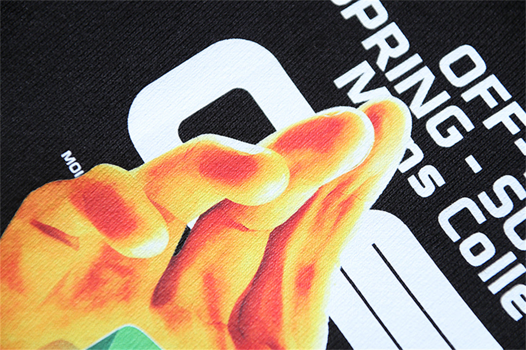 Off-White arrow print shorts#15