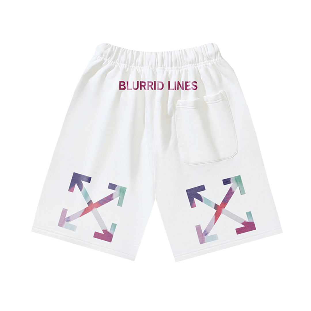 Off-White arrow print shorts#13