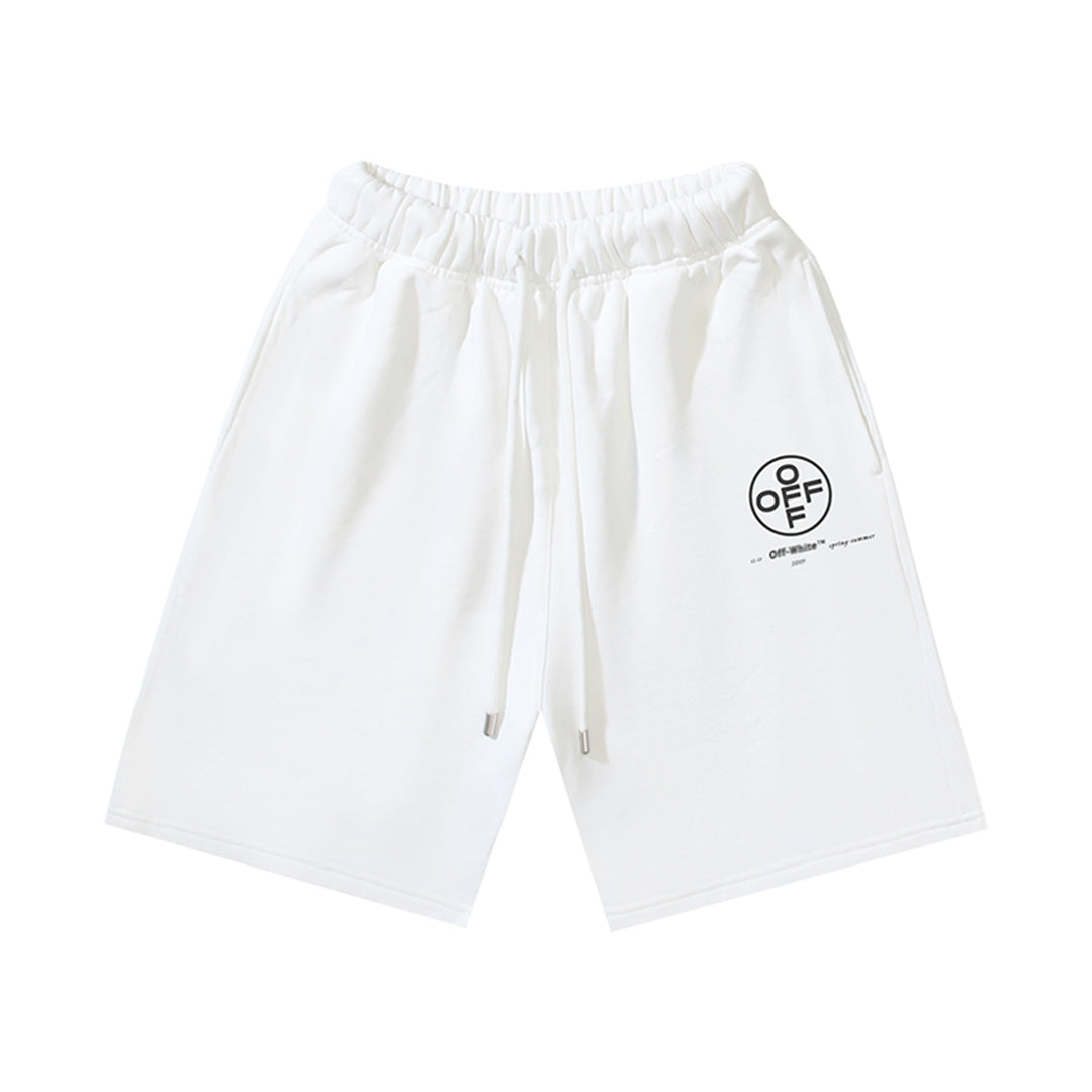 Off-White arrow print shorts#11