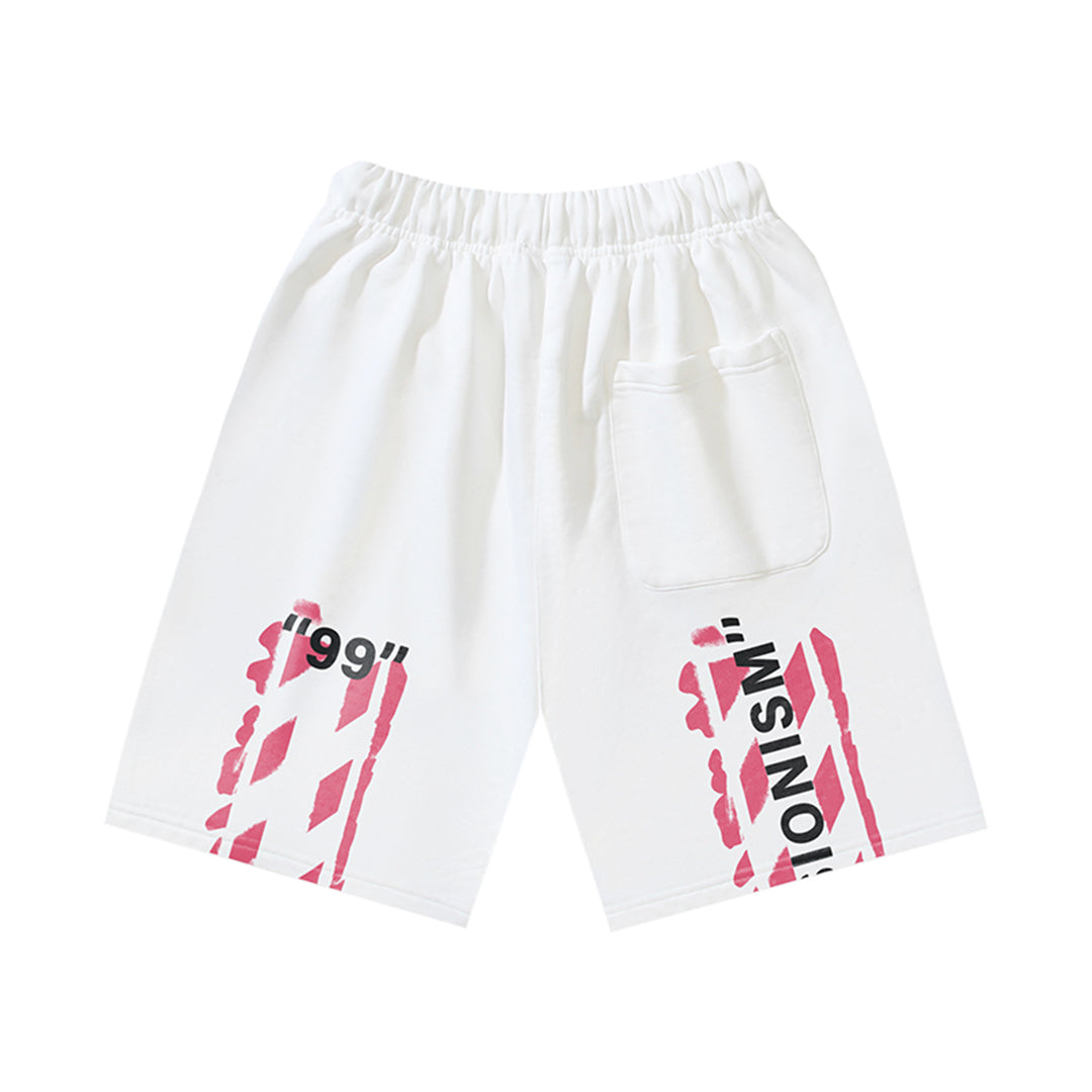 Off-White arrow print shorts#11