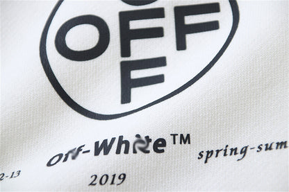 Off-White arrow print shorts#11