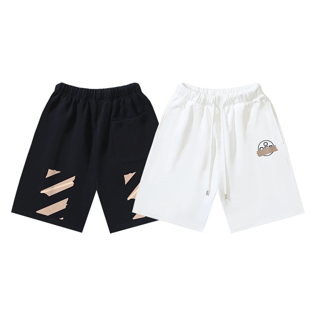 Off-White arrow print shorts#12