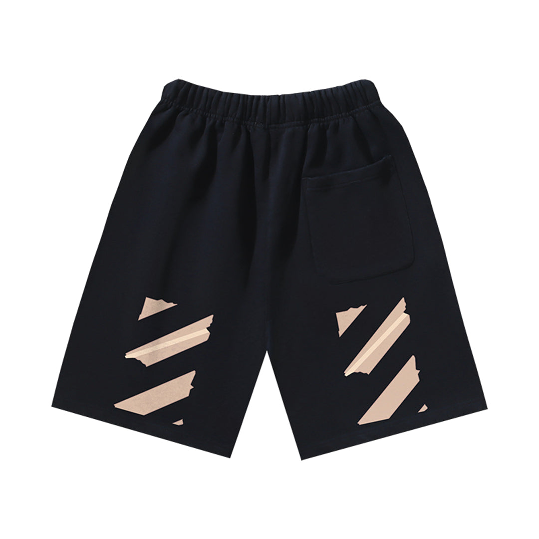 Off-White arrow print shorts#12