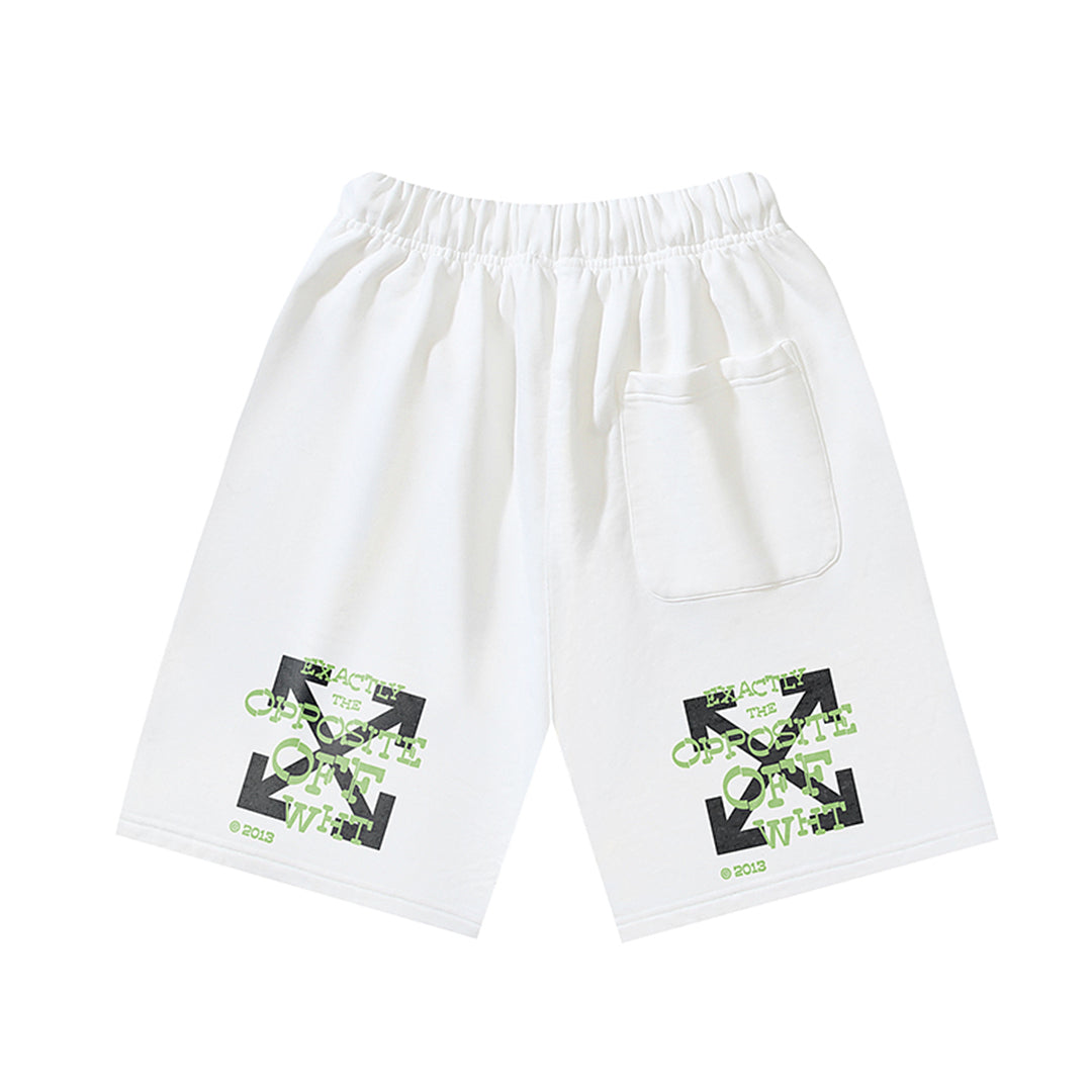 Off-White arrow print shorts#2