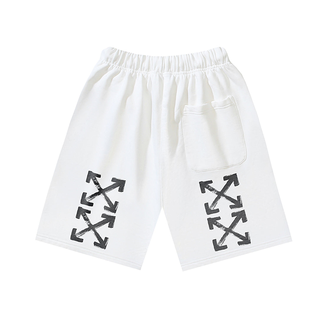 Off-White arrow print shorts#3