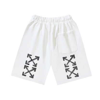 Off-White arrow print shorts#3