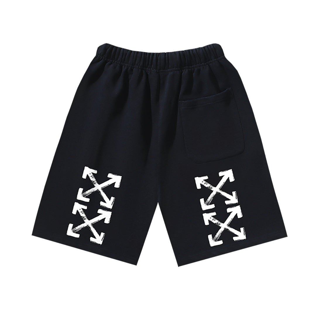 Off-White arrow print shorts#3