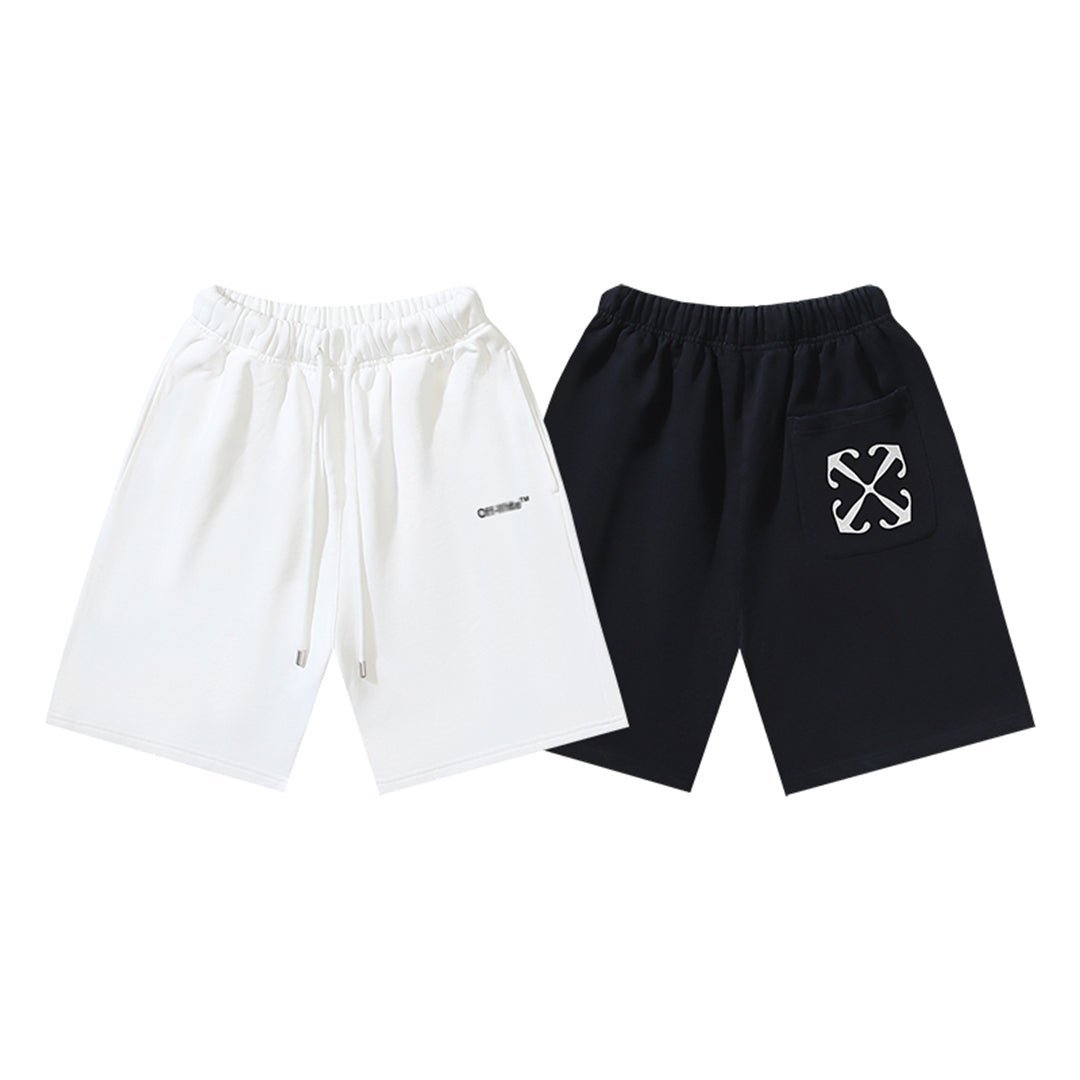 Off-White arrow print shorts#4