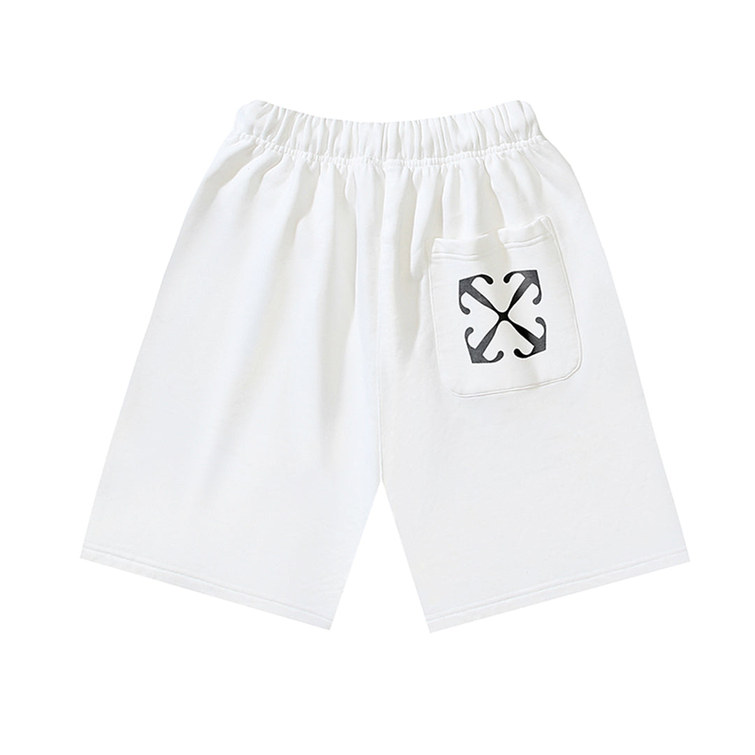 Off-White arrow print shorts#4