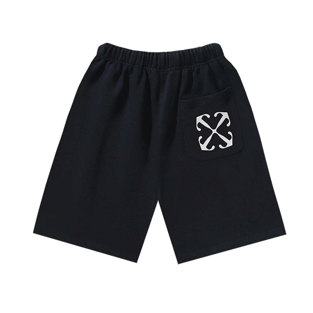 Off-White arrow print shorts#4