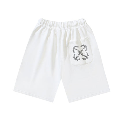 Off-White arrow print shorts#6