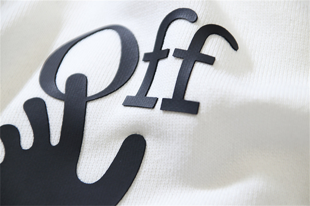 Off-White arrow print shorts#7