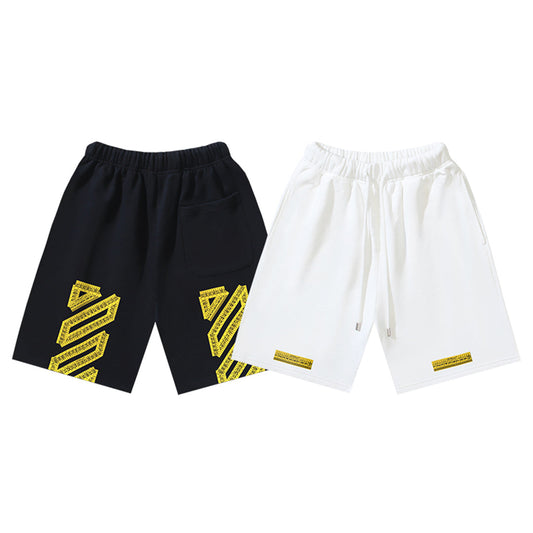 Off-White arrow print shorts#21
