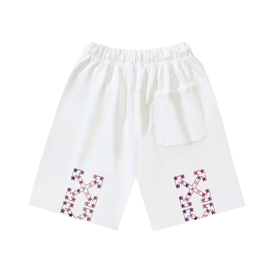 Off-White arrow print shorts#22