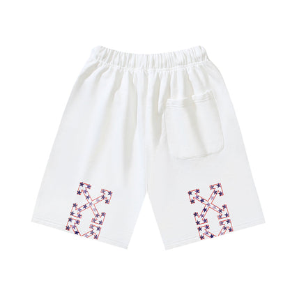 Off-White arrow print shorts#22