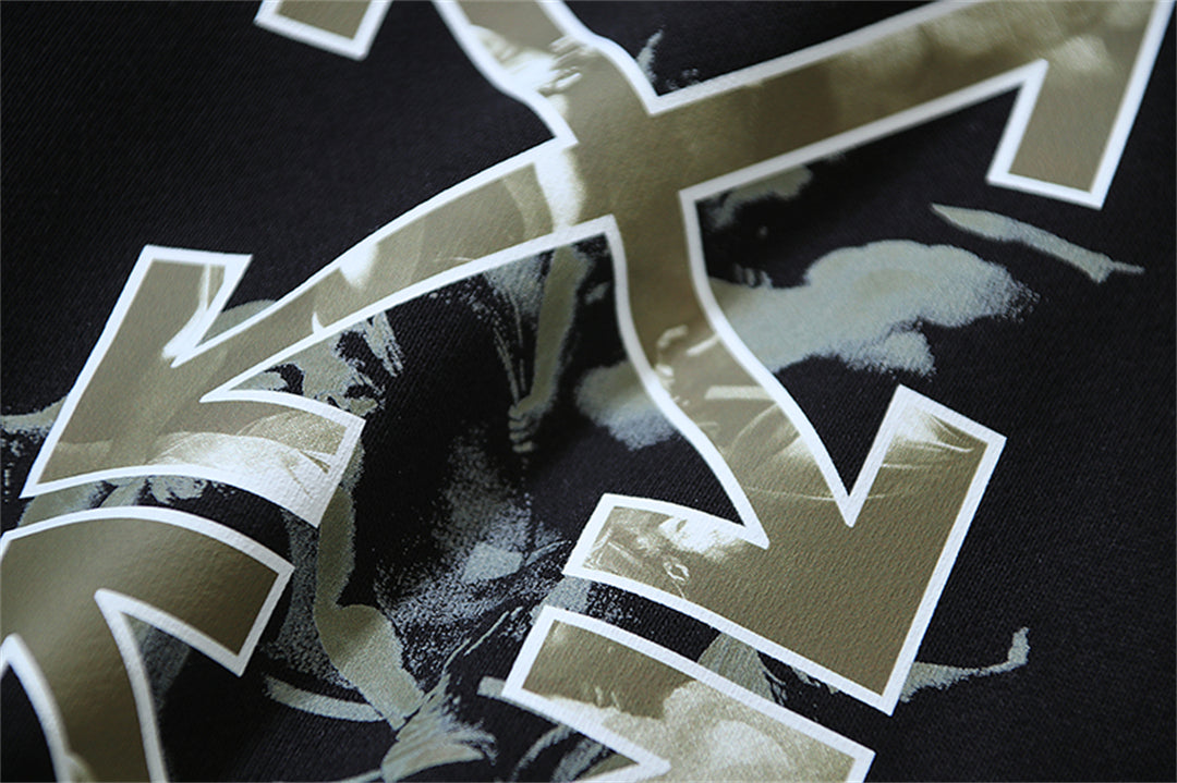 Off-White arrow print shorts#17