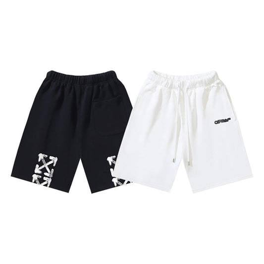 Off-White arrow print shorts#19