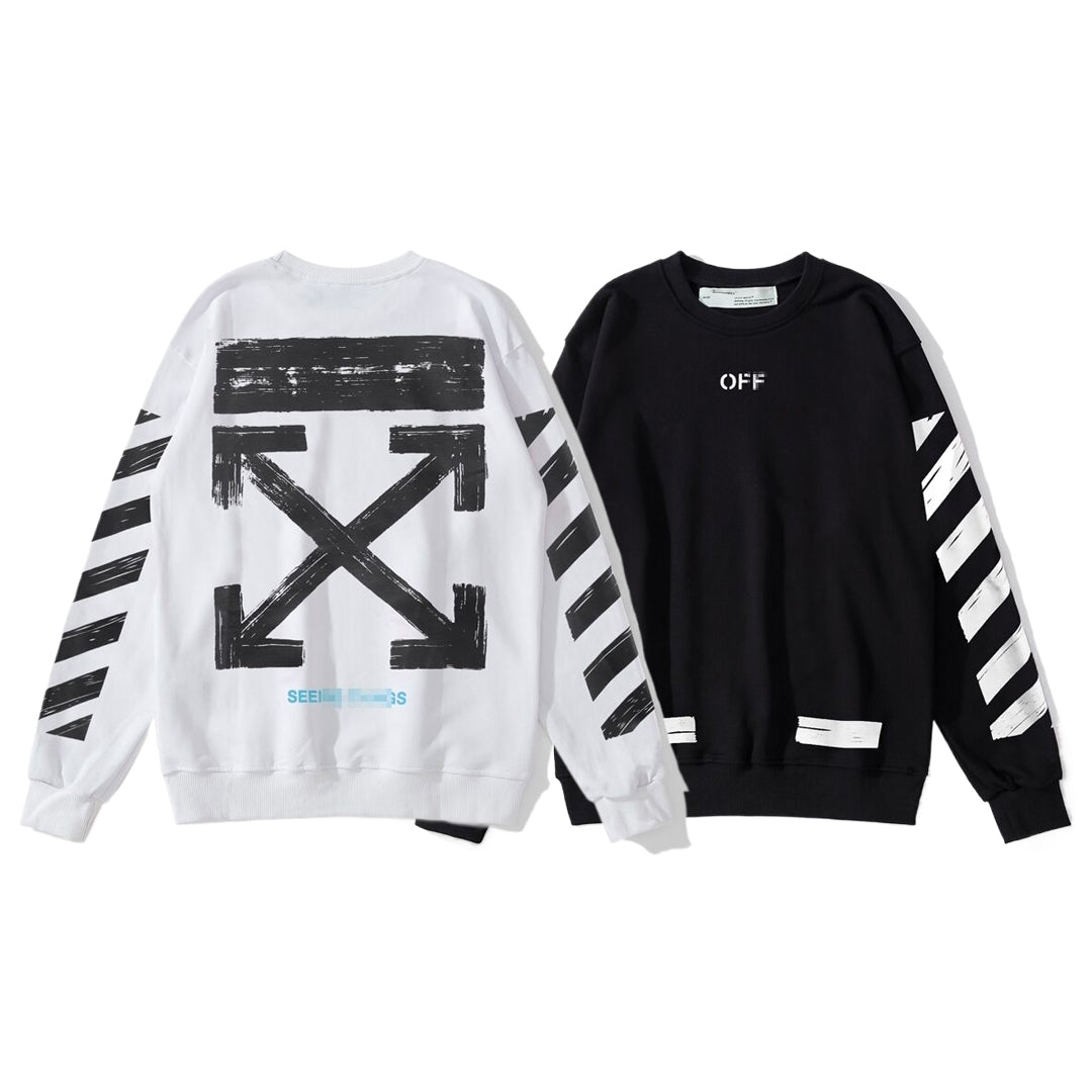 Off-White Arrow logo sports sweatshirt#100
